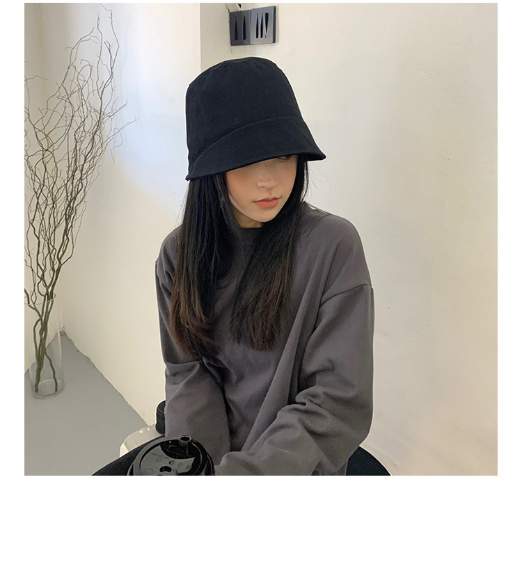 韩版新款女士渔夫帽 夏季出游防晒大头围遮阳帽 时尚防晒UV帽子 成人帽批发款式多样详情4