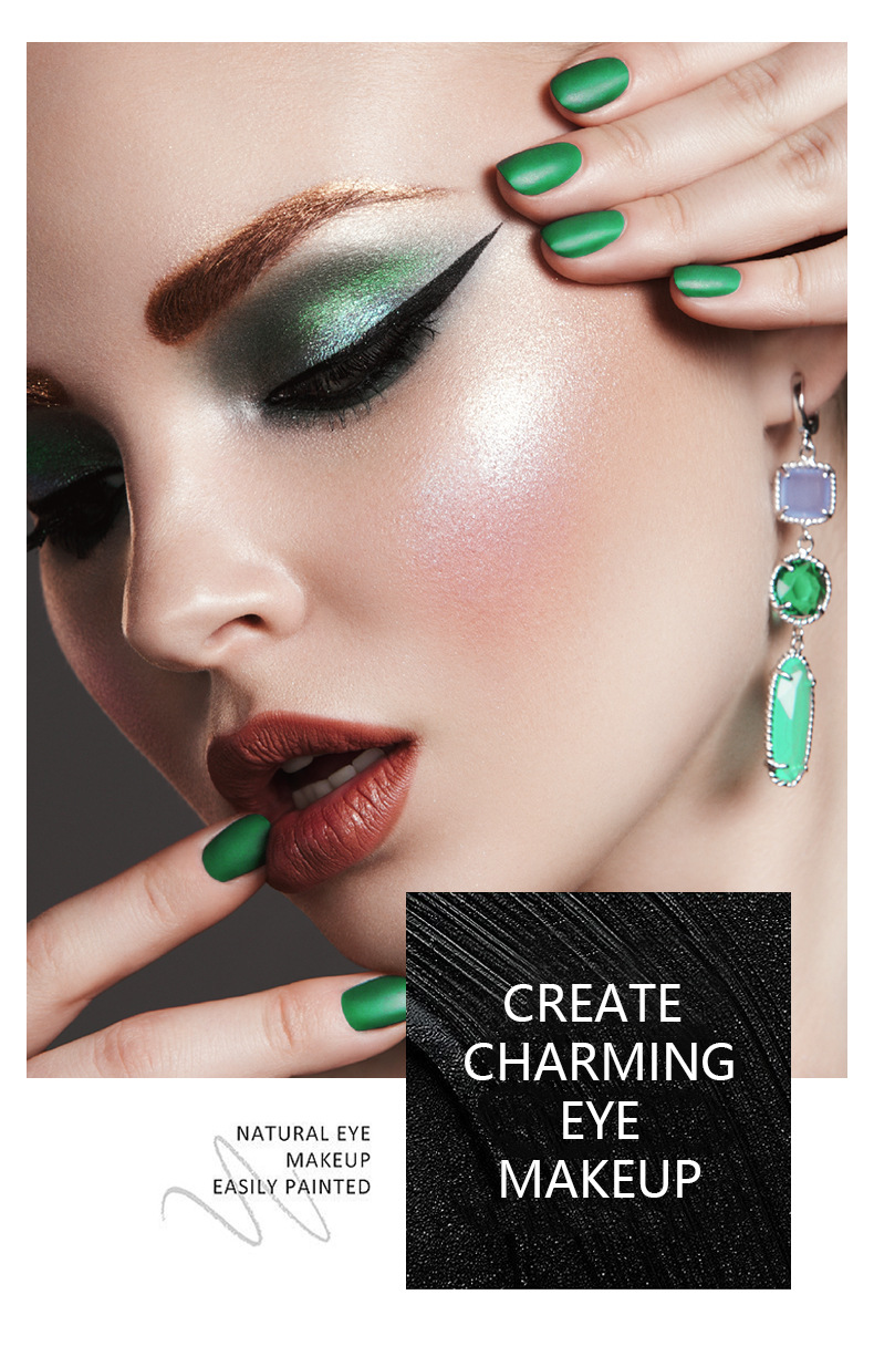 跨境外贸现货ABZ眼线笔防水持久不晕染顺滑芦荟眼线笔彩妆加工批详情7