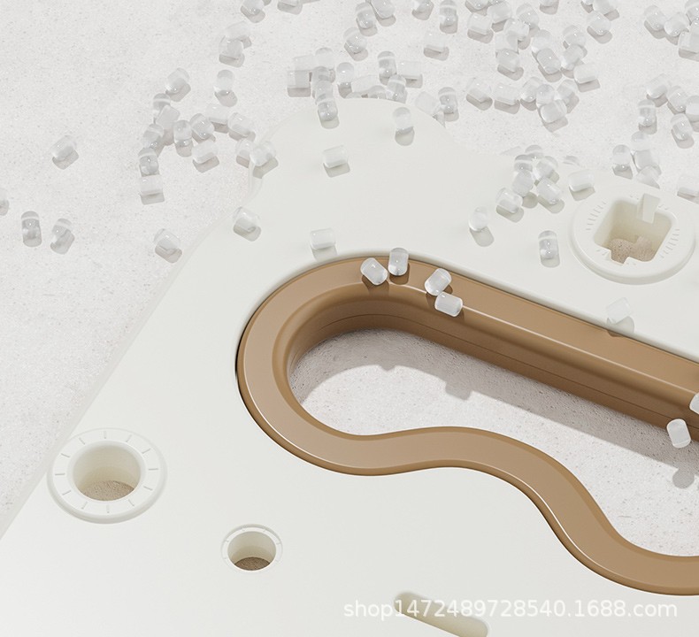 室内家用儿童滑滑梯海洋球池小户型民宿宝宝小朋友秋千滑梯二合一详情22