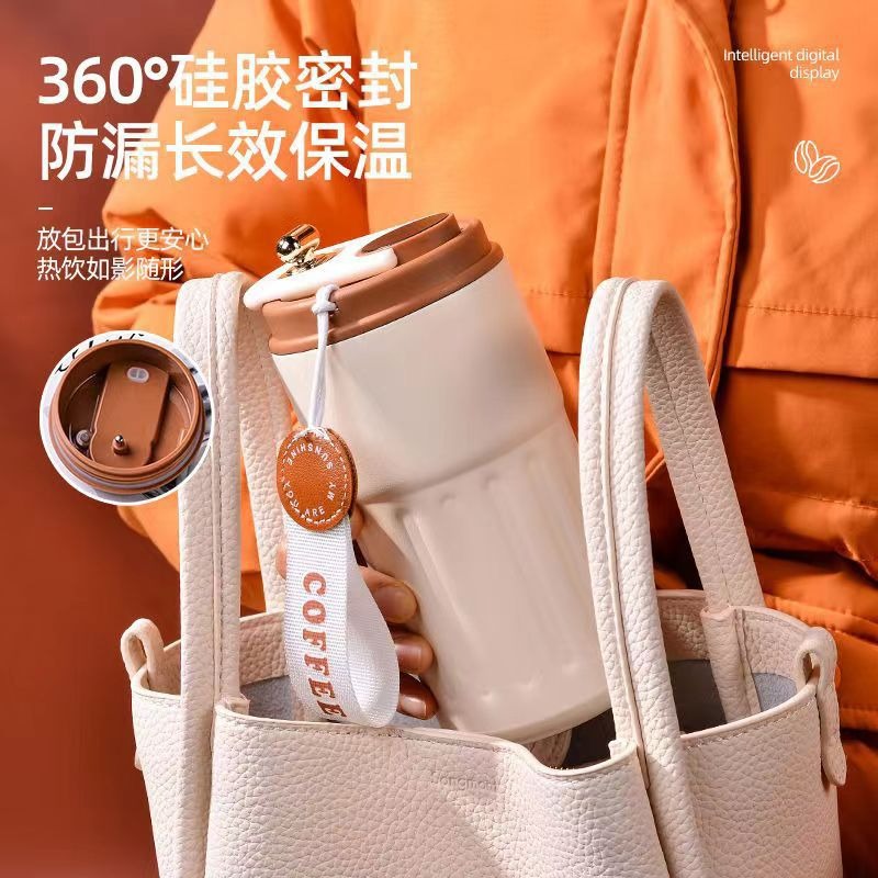 316不锈钢咖啡杯高颜值保温杯男女口袋杯便携礼品大容量保温水杯详情7