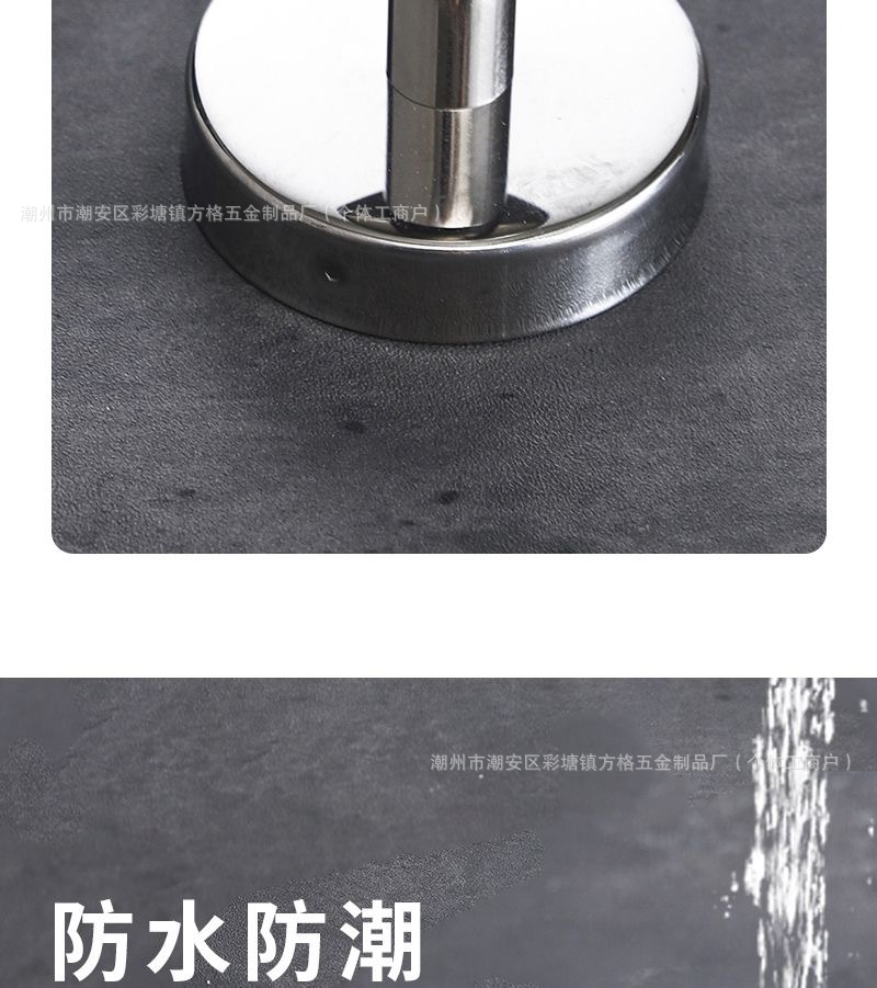 酒店工程304不锈钢卫生间单个挂钩衣服免打孔壁挂衣帽钩子挂墙详情24