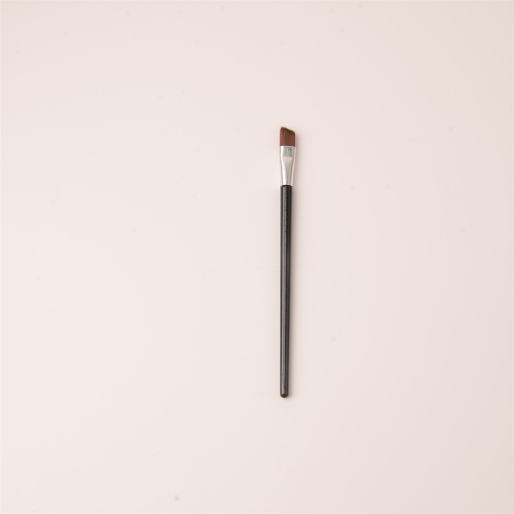 新款单支眼影刷斜头刷迷你便携式扁头眼影棒唇刷美妆工具厂家直销详情8