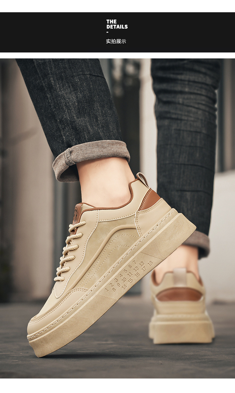 2025新款防滑舒适抗菌吸汗高品质高品质材料运动潮鞋男式休闲单鞋详情8