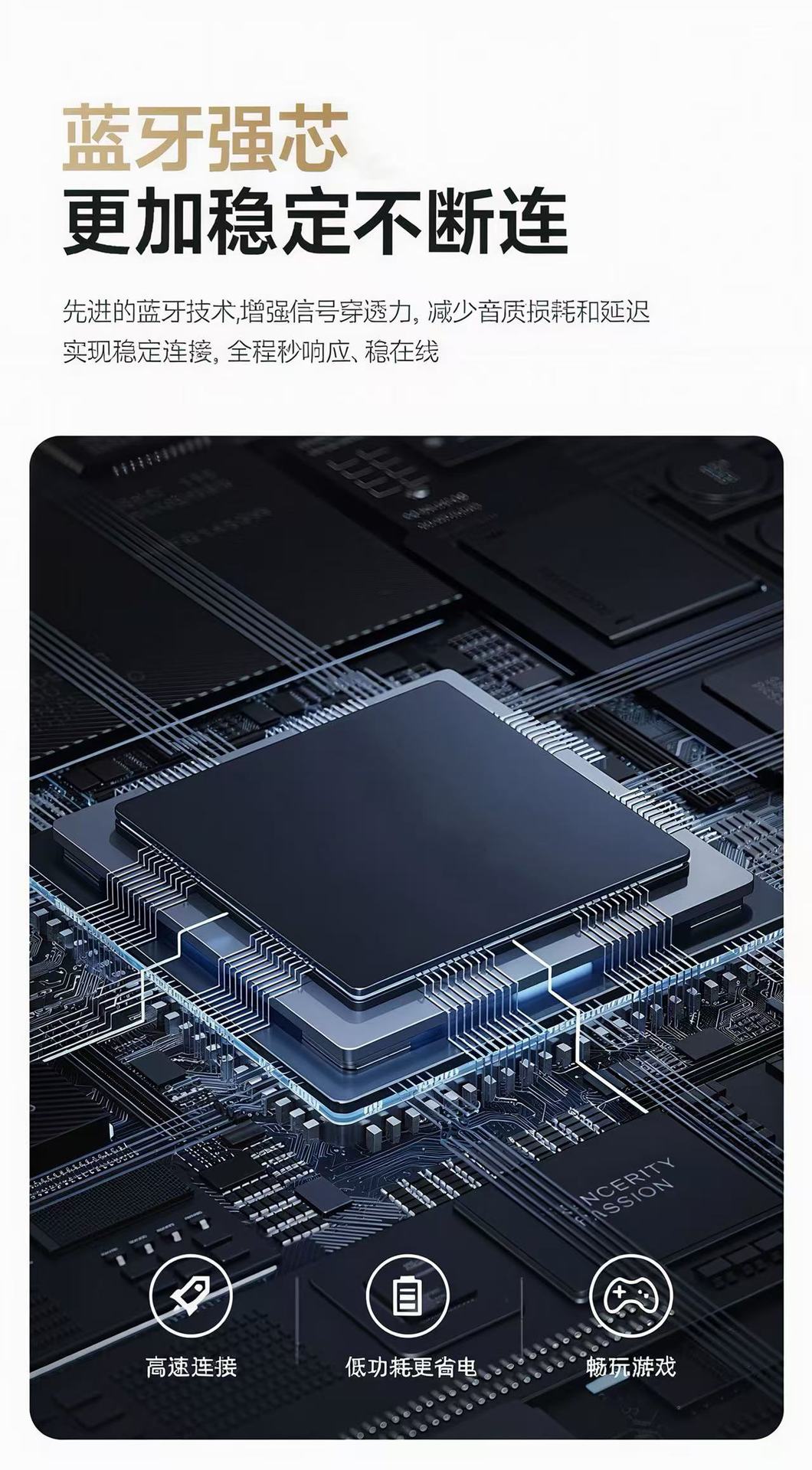 新款蓝牙耳机挂耳式数显蓝牙长久续航降噪耳机舒适不入耳式详情4