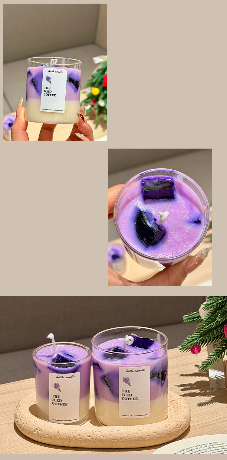 椰子香薰车载香薰硅胶蜡烛模100g 香氛持久清新自然详情6