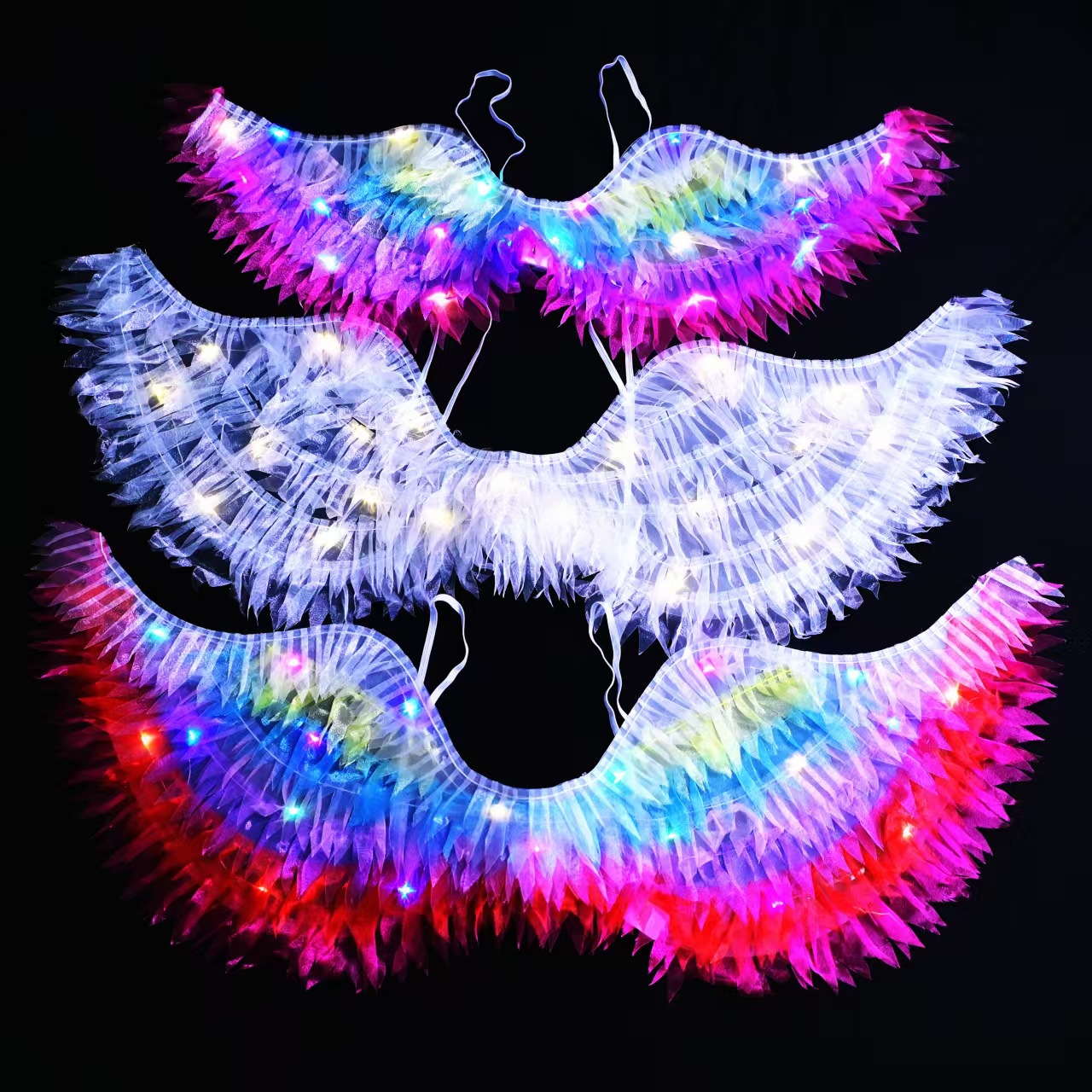 New Angel Luminous butterfly Wings, Little Fairy decorated wing toys, scenic area night market ground promotion wholesale small gifts pic 8