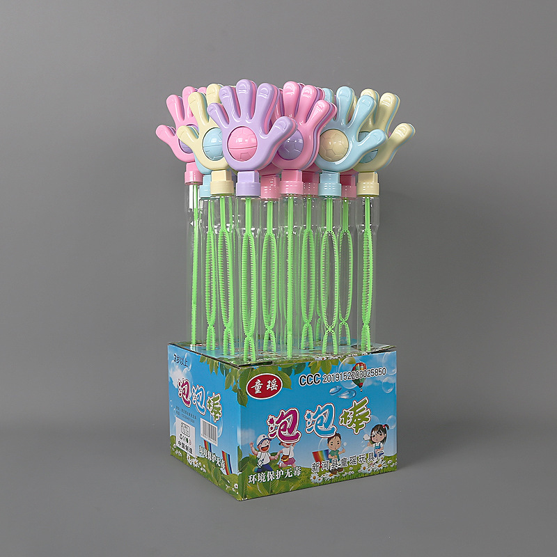 Sparkling Star Moon Clapping Bubble Stick, 46cm large size, a new popular bubble-blowing toy, colorful bubbles, a bestseller at night markets pic 9