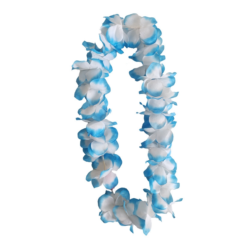 夏威夷亮灯四角花花环节日派对装饰品跨境货源源头厂家现货供应详情2