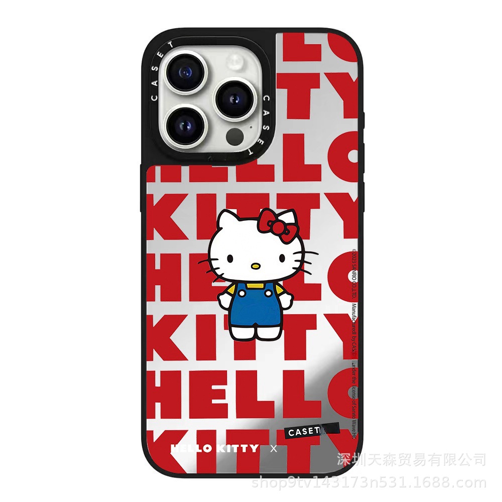 CASETi联名KT猫贴纸适用iphone16pro苹果15Promax手机壳13/12防摔详情20