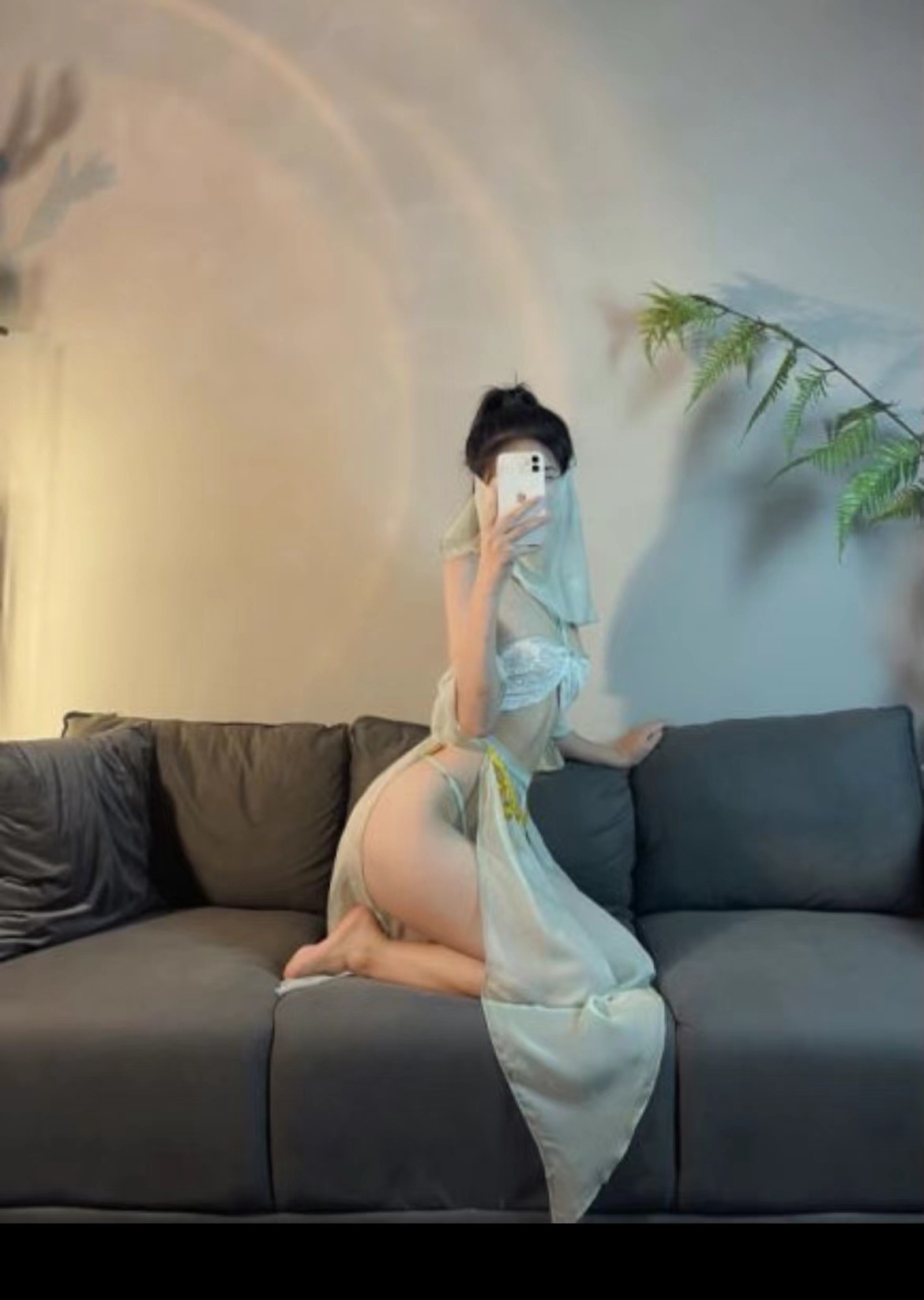 国潮古风抹胸汉服情趣内衣纯欲风飞天凤女cosplay睡衣女性感制服详情12