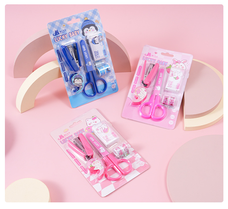 Новый презентабельный костюм для детей-кроликов с высоким содержанием внешности, набор для ножниц, степлеров и стикеров pic 18
