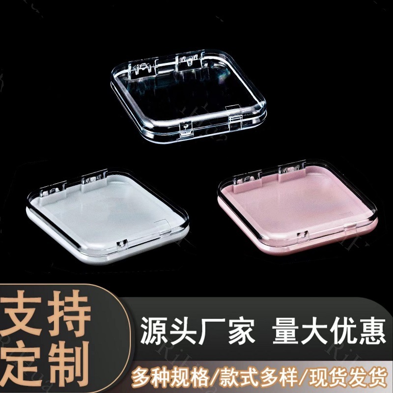 Factory direct sales nail plate boxes, wearable nail packaging boxes, nail art boxes, wearable nail storage boxes, transparent boxes pic 1