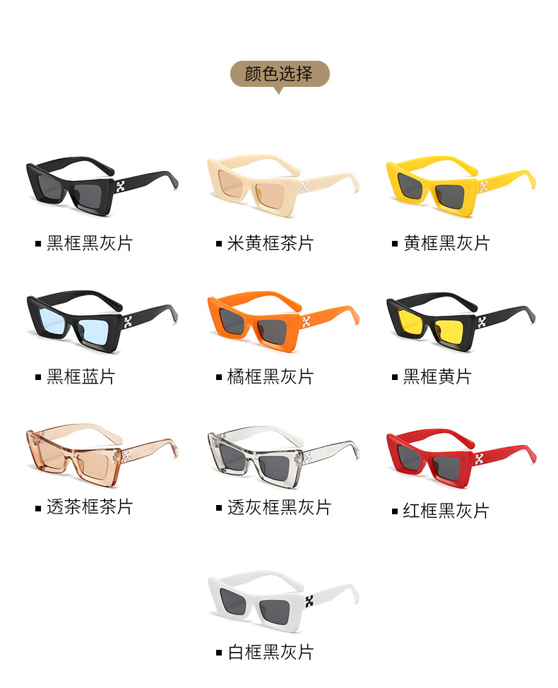 街头非主流个性太阳镜批发2024新款sunglasses墨镜女款太阳眼镜男详情5