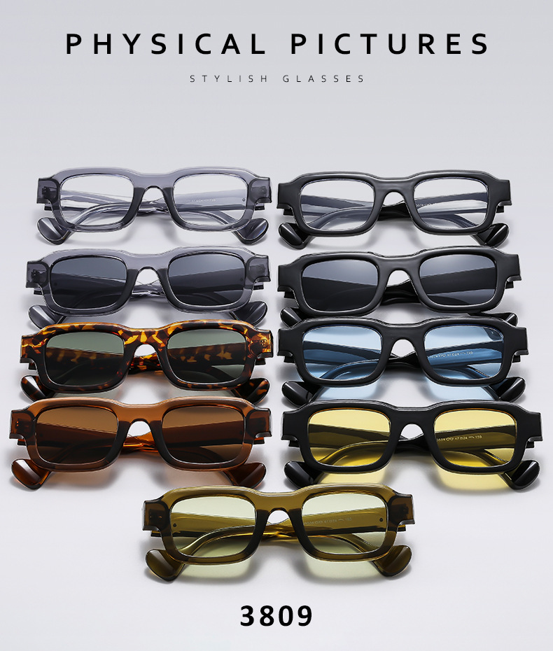 ins男女同款街拍太阳镜防紫外线眼镜时尚潮流墨镜详情4