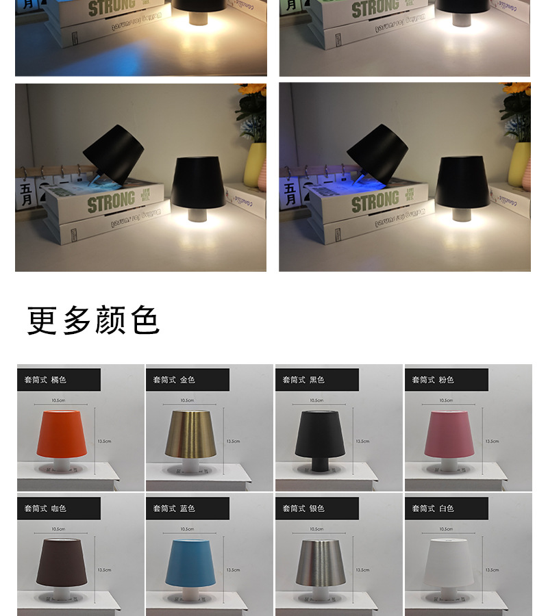 Amazon led wine bottle desk lamp, bar, outdoor and restaurant decoration atmosphere, embedded RGB rechargeable creative desk lamp pic 11