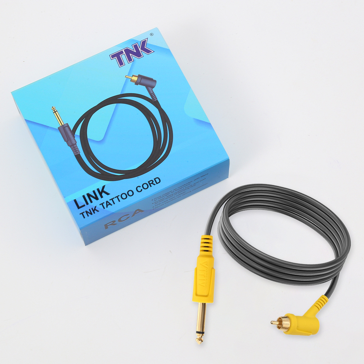RCA纹身线硅胶铜头1.7米纹身勾线马达机纹身笔纹身电源配件批发详情2