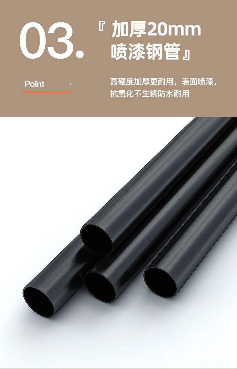 【好评率超98%同款】简易衣柜家用卧室钢架加粗加厚钢管组装布衣详情10