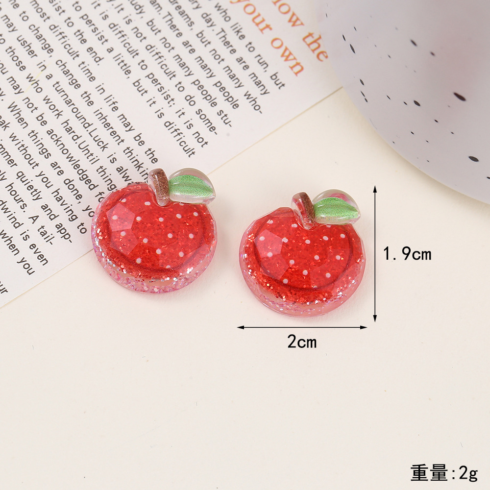 AB glue epoxy resin patch, handcrafted material, cream glue, diy phone case, hair accessory, cut surface, glitter, checkered, apple accessory pic 9