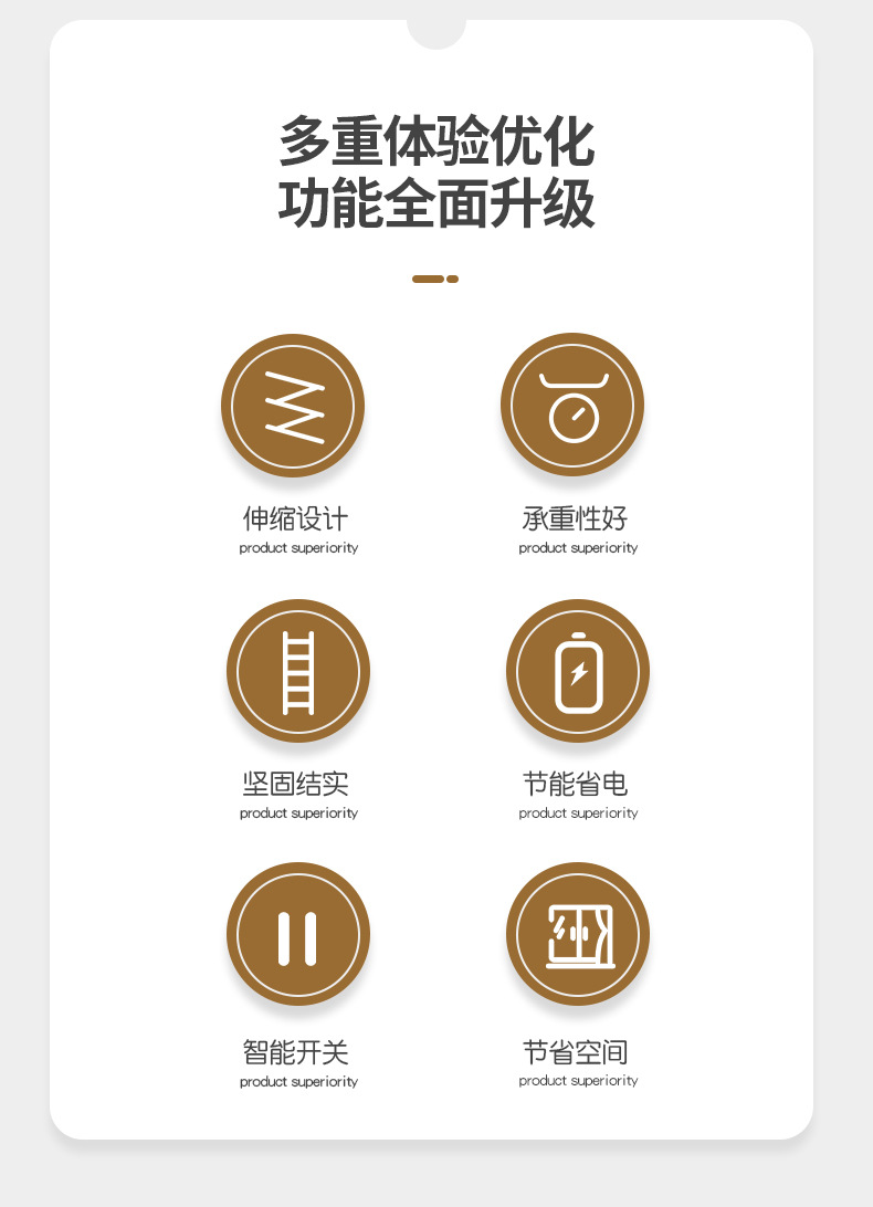明装一线天智能晾衣架一线天隐形电动晾衣架阳台升降家用晒衣单杆详情2