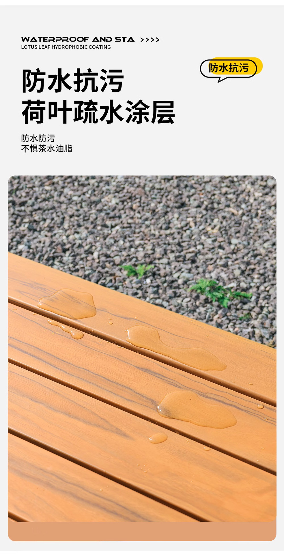 户外折叠桌蛋卷桌可携式露营桌子野餐野营装备折叠摆摊防油防水详情9