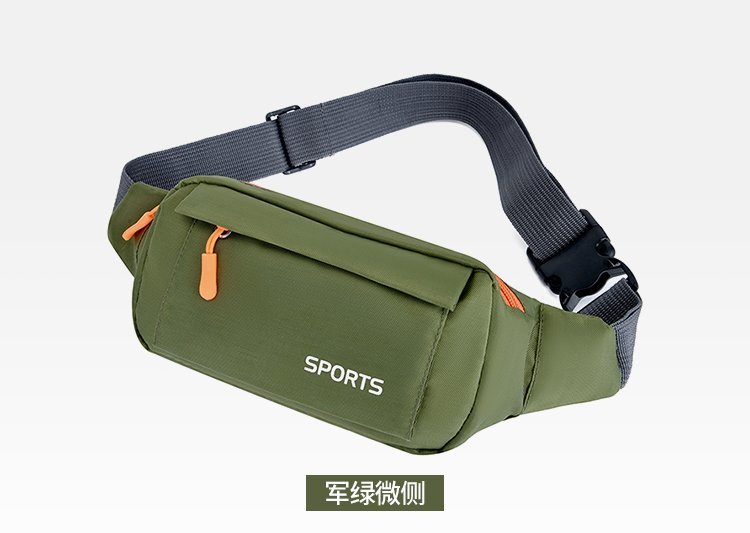 印字定LOGO腰包 休闲胸包运动手机零钱旅行骑行跑步健身收纳小包详情26