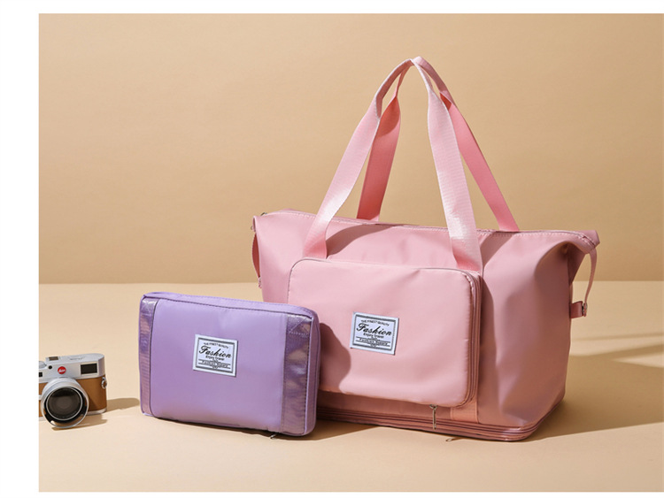 短途手提收纳包旅行包单肩大容量女男士小行李包袋健身出差待产详情24