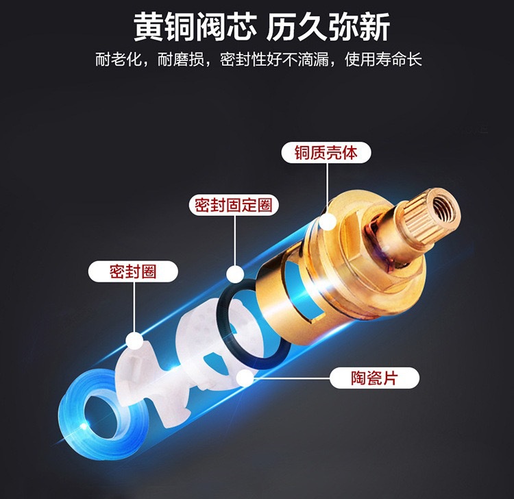 Wholesale 304 stainless steel single-cooling washbasins, faucets, bathroom and balcony household washbasins, washbasins, quick-turn faucets pic 12