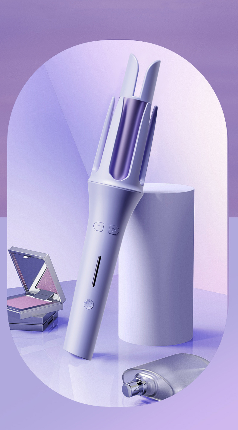 韩式全自动卷发棒32mm大卷电动负离子护发烫发懒人神器蛋卷棒批发详情4