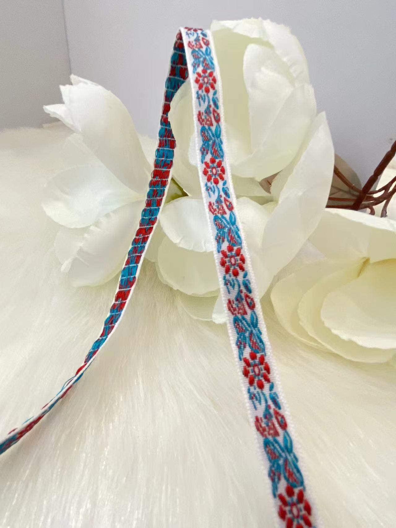 多种款式现货民族风提花刺绣织带新春发饰头饰辅料批发厂家直供详情16