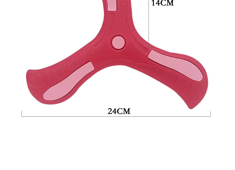 EVA儿童手抛三叶回旋镖 男孩户外亲子互动玩具回力标学校礼品批发详情10