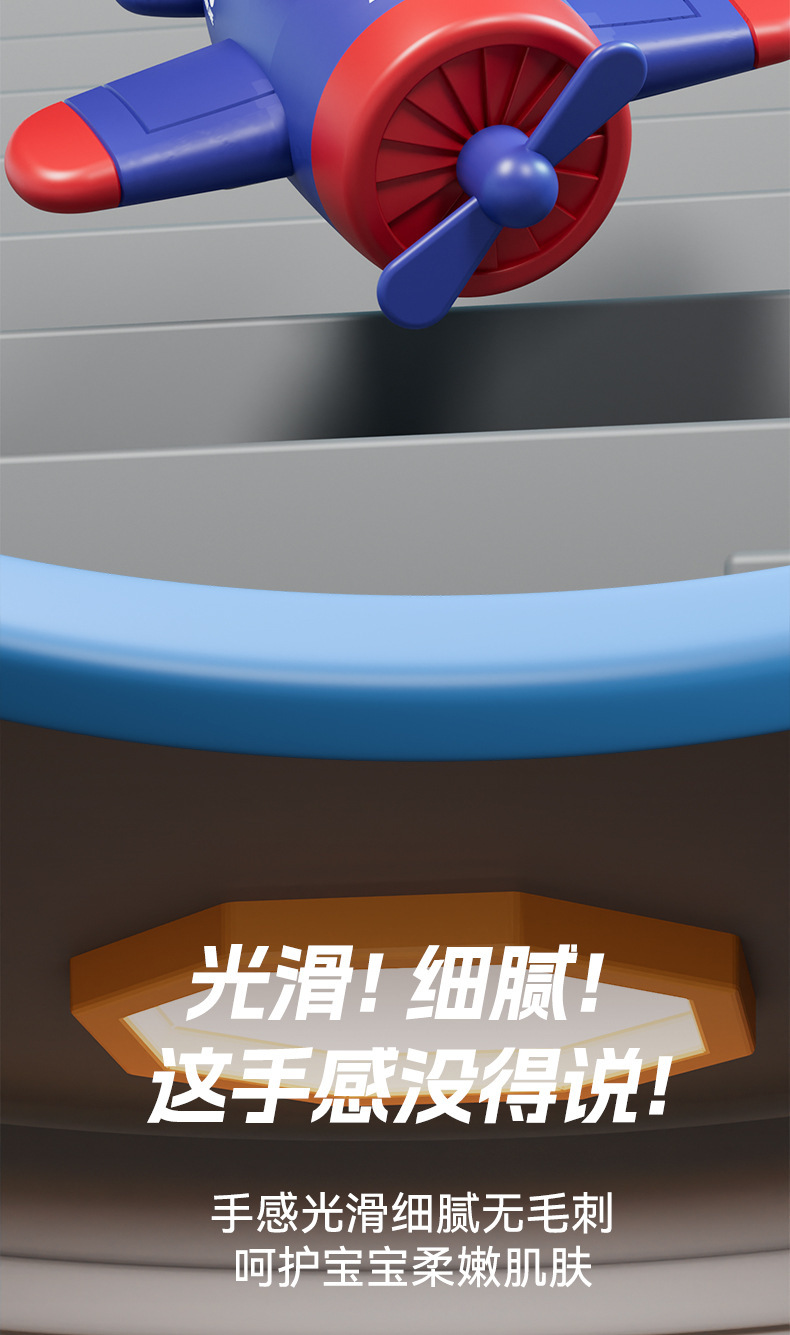 跨境卡通按压儿童玩具车小汽车宝宝惯性回力小飞机游乐场工厂直供详情44