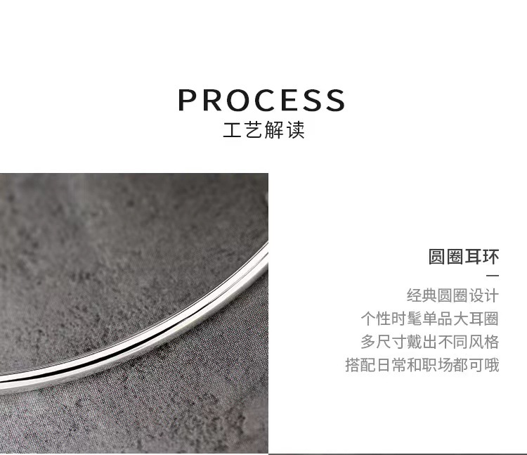 925 sterling silver pin large earrings 2023 New bestseller, Niche summer ear rings, high-end ear studs, earrings for women pic 11