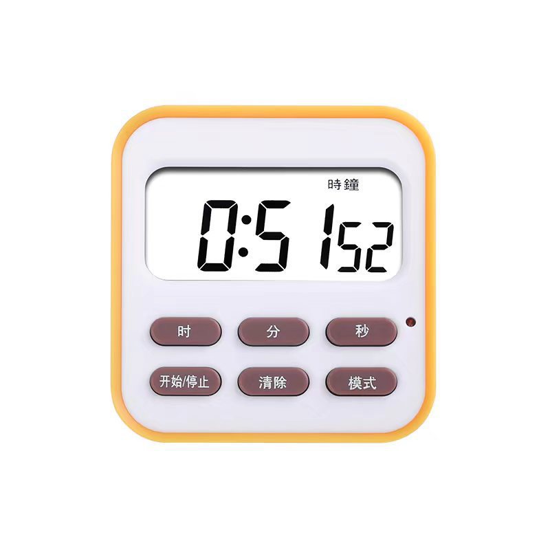 Ice cream color matching timing alarm clock, dual-purpose student time manager, electronic alarm clock wholesale, multi-functional timer pic 3