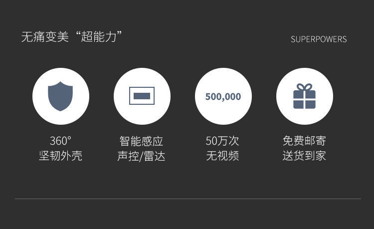 led sound-controlled, sound-light controlled, human body radar sensor bulb, infrared home smart corridor, super bright pic 6