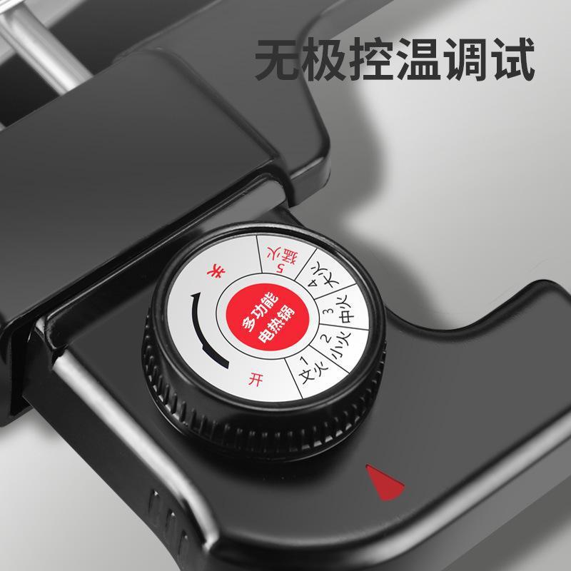 2000W露营户外烧烤炉家用无烟烤肉多功能室内烤串炉铁板烧电烤盘详情5