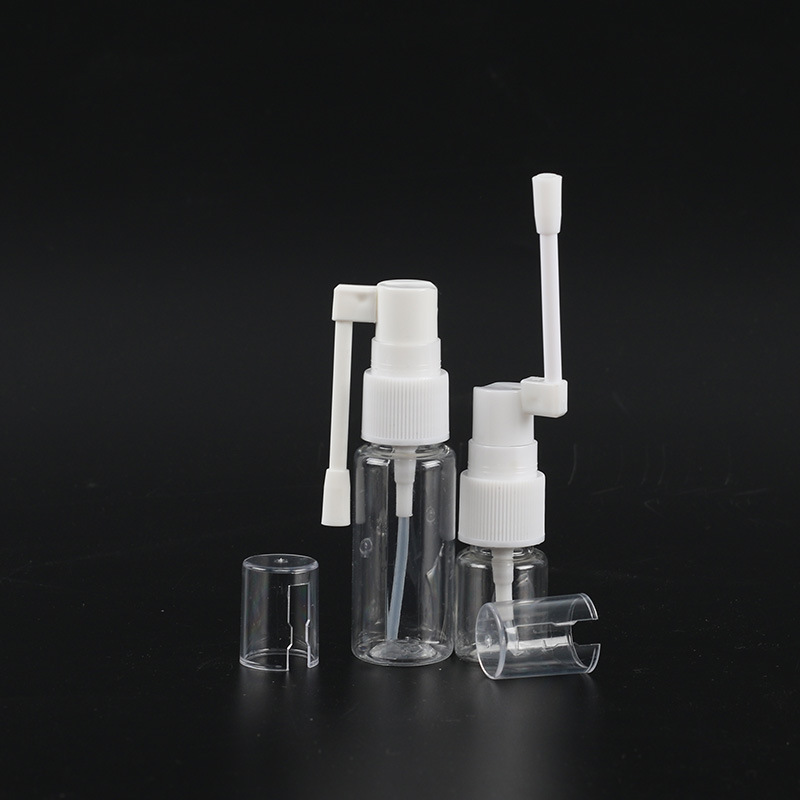 Cross-border exclusive 10ml/15ml/20ml plastic transparent side spray bottle, elephant trunk type spray bottle, rotatable nozzle pic 13