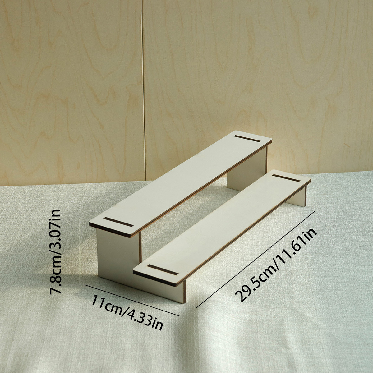 展示直播公仔架2-5层展示架小摆件收纳桌面置物架手办陈列阶梯架详情13