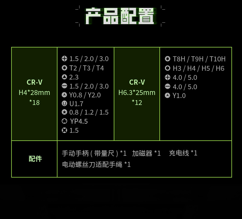 跨境新品JAKEMY手自一体带扭力多功能电动螺丝刀套装 JM-8196电批详情30