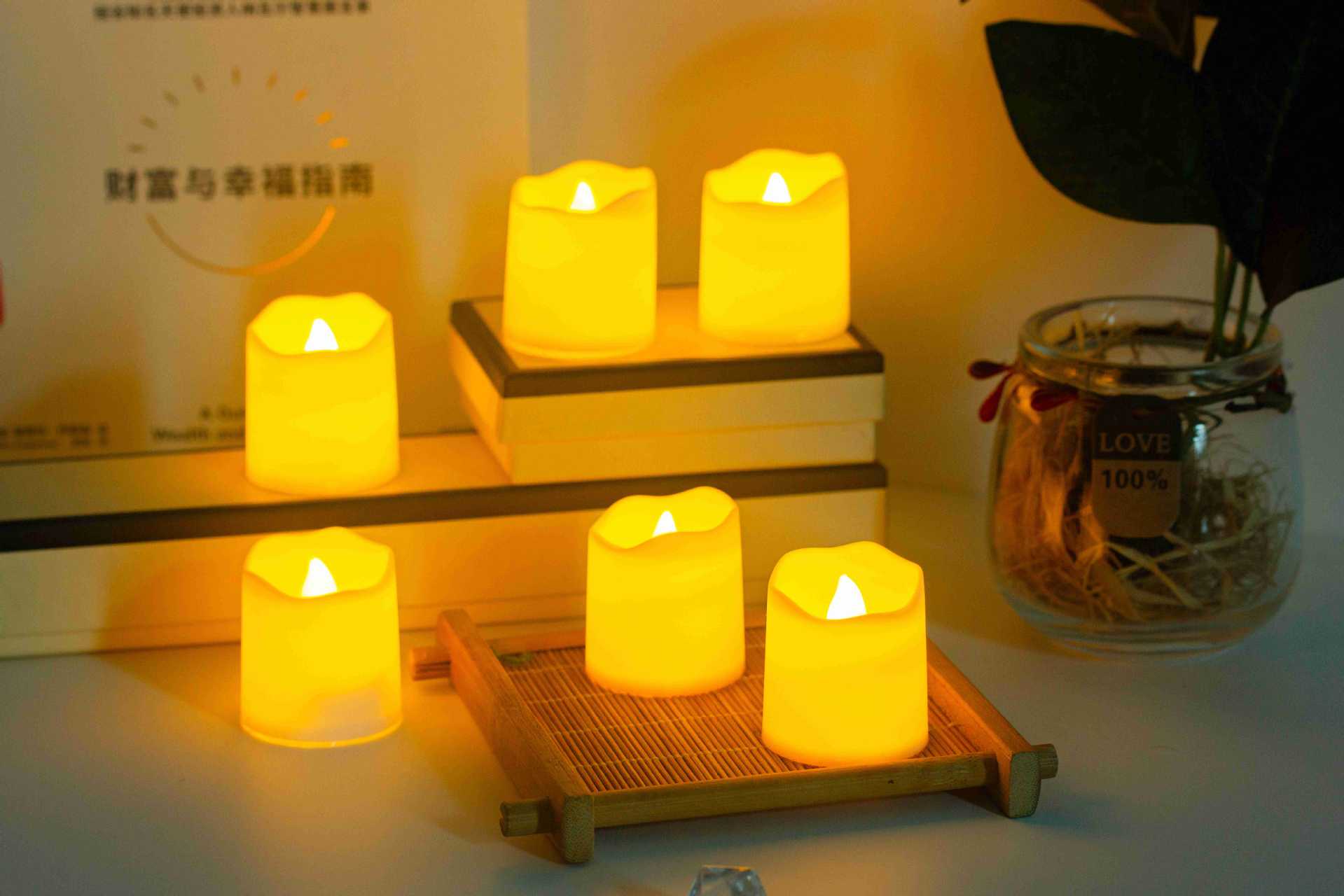 厂家直发led电子蜡烛电子蜡烛灯波浪口创意生日派对装饰 万圣节蜡详情2
