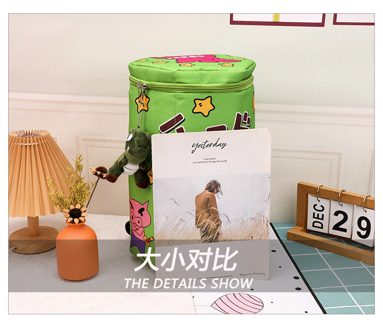 New cute schoolbag, Crayon Shin-chan, Little Crocodile box, large-capacity three-dimensional bucket bag, backpack, racket bag, trendy back pic 6