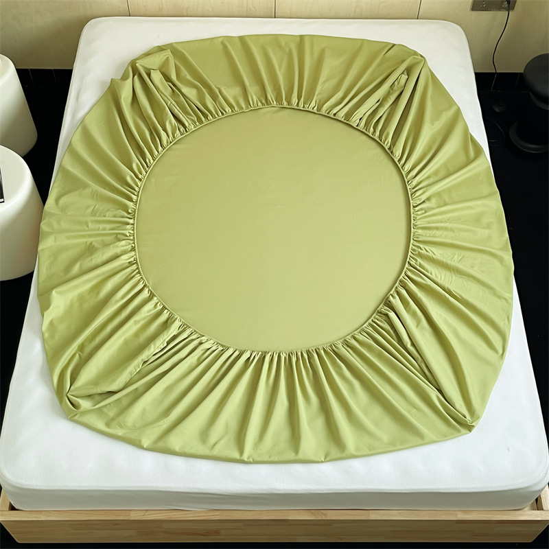 Long-staple cotton single item, all-cotton brushed quilt cover bed, simple pigment color pure cotton autumn and winter 1.8m bedding pic 147