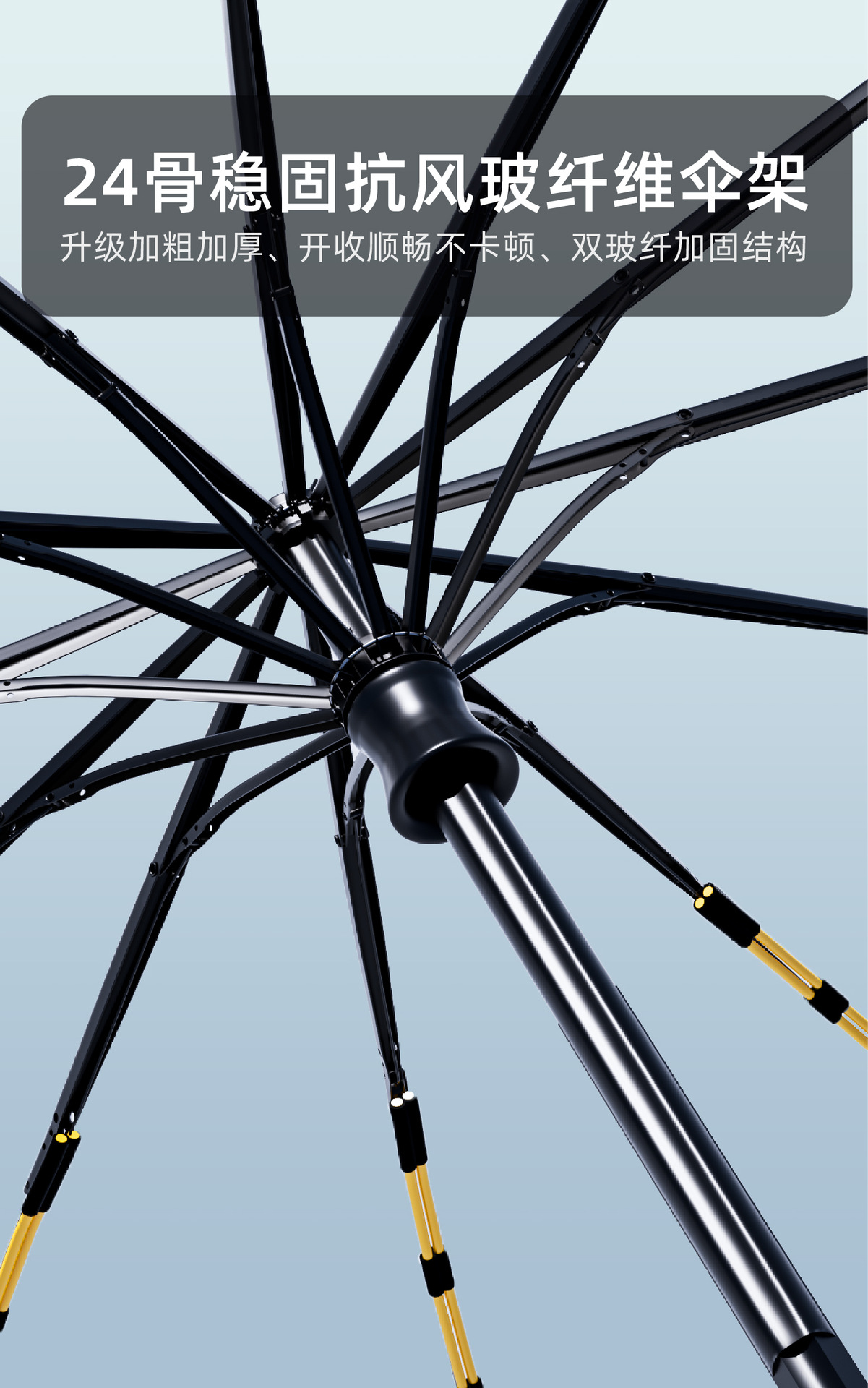 Fully automatic umbrellas, folding umbrellas, high-end feel, suitable for both sunny and rainy days, professional sunshade umbrellas, customized LOGO advertisements, sun umbrellas pic 12