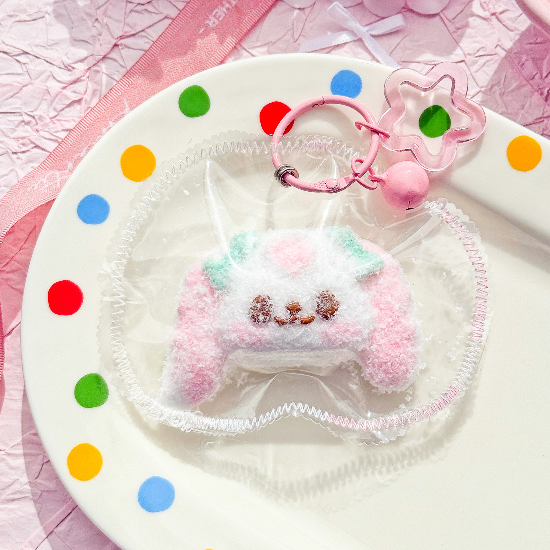 创意动物头食品级硅胶捏捏乐解压玩具网红爆款毛绒公仔挂件放松神器详情4