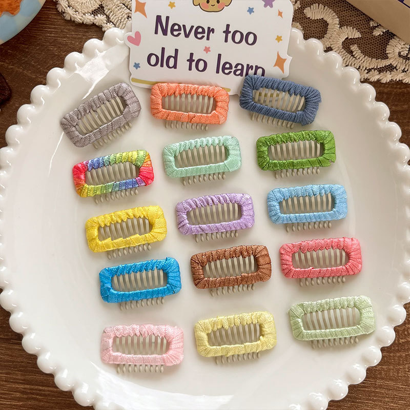 新款狗狗毛发夹子可爱糖果色bb夹高颜值刘海夹侧边夹狗夹发饰头饰详情4