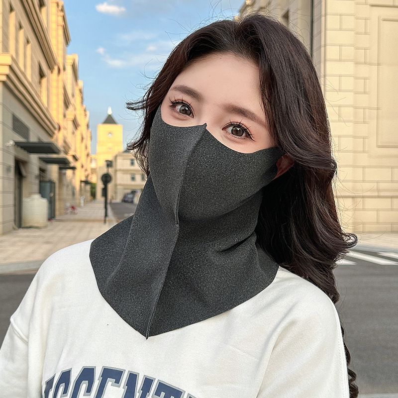 新款秋冬季防风防寒全脸无痕立体护脖颈一体户外骑行保暖面罩口罩详情2