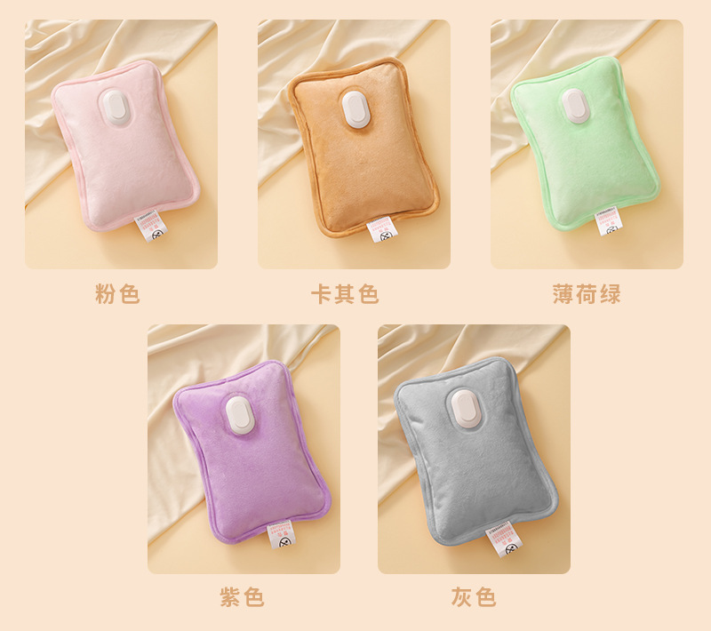 冬季热水袋充电款防爆安全可爱暖手包暖肚子大姨妈热敷电暖袋批发详情11