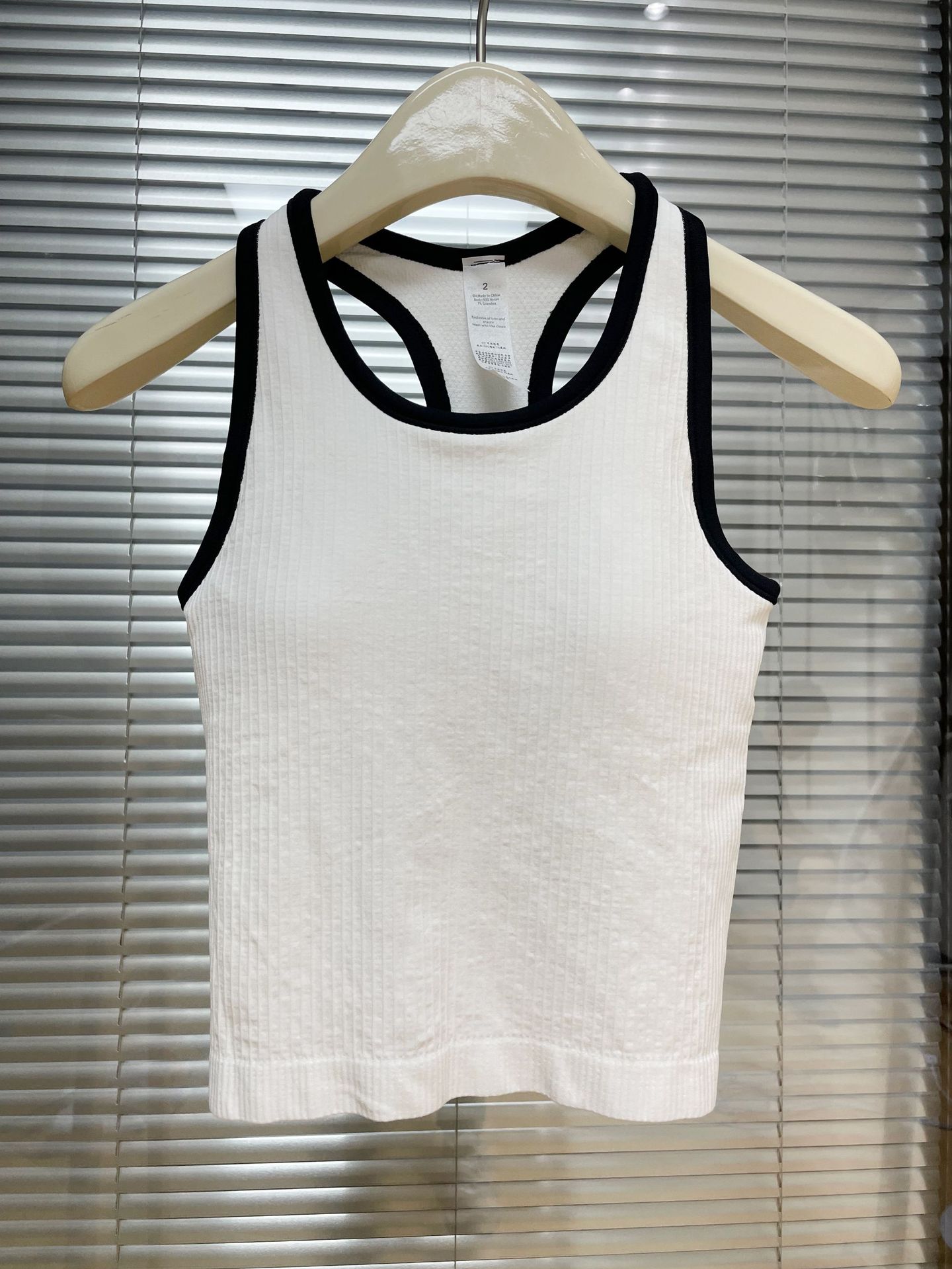 Short EBB vest with threaded chest pad, yoga top, breathable running and fitness suit, Pilates detachable for summer pic 36