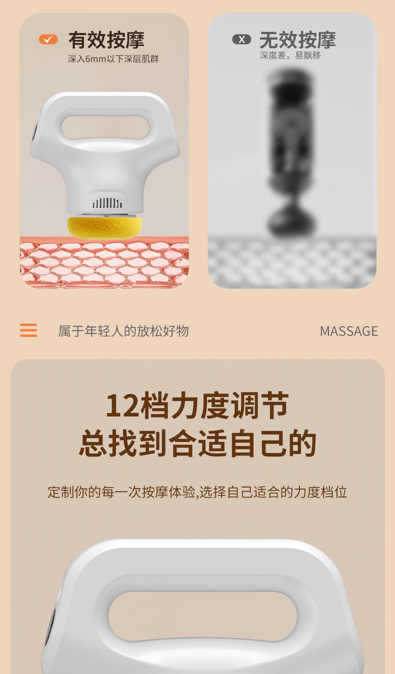 跨境推脂机美体仪便携式旋转震动按摩塑形推脂甩脂瘦身美体按摩仪详情8