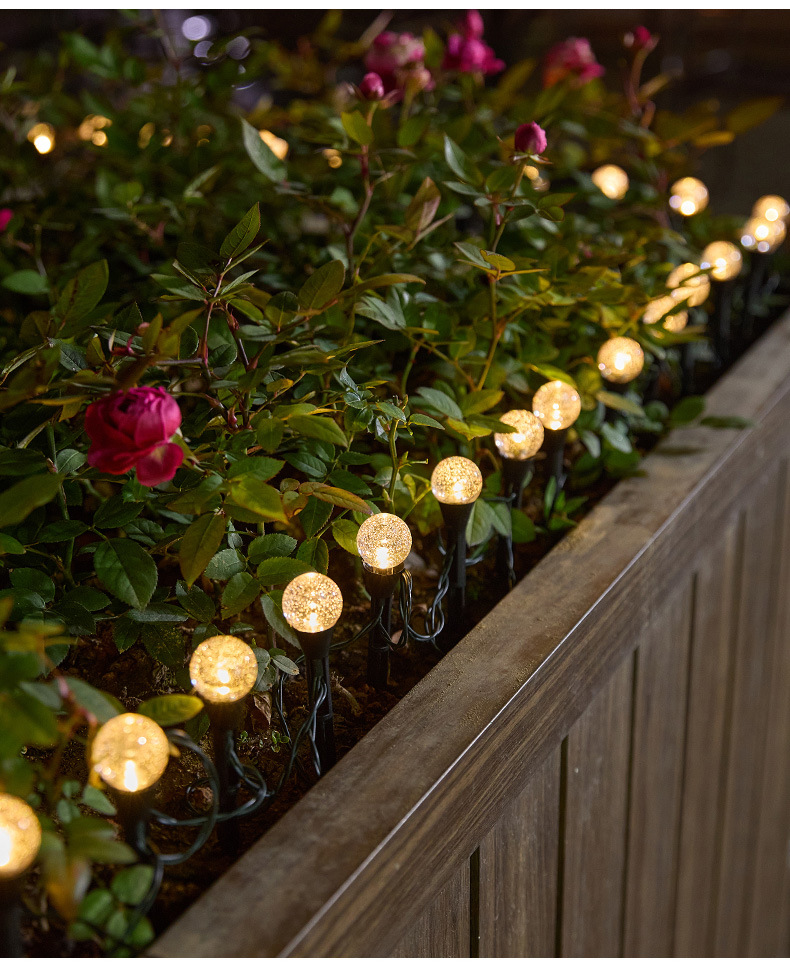 太阳能草坪灯LED彩灯庭院花园路引灯户外防水装饰地插灯串景观灯详情18