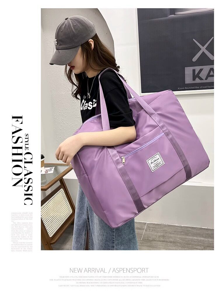 Wholesale of large capacity hand-held luggage bags, clothes and quilts, twill Oxford cloth finishing bags pic 24